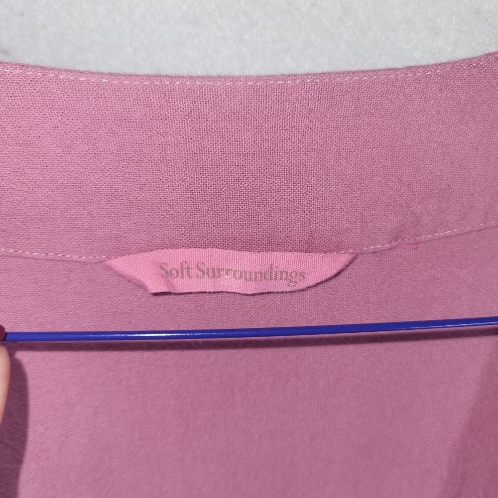 Soft Surroundings One Button Lightweight Jacket - image 7